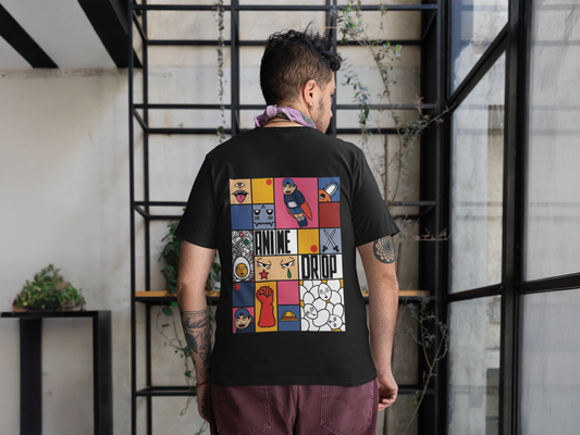 AnimeDrop “Character Collage” Tee