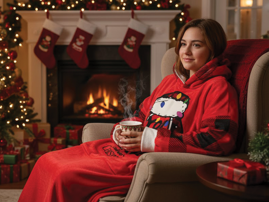 National Lampoon Christmas Clark Hooded Blanket