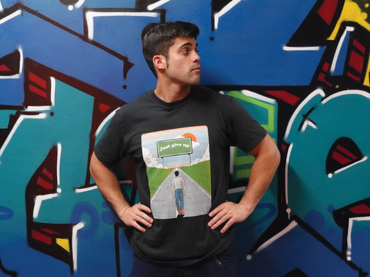 StayNegative "Just give up" Tee
