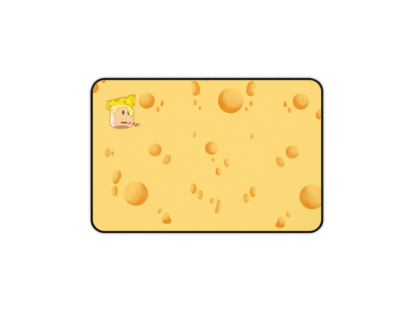 Cheesymembey "Swiss Bliss" Desk Mat