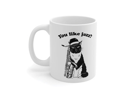 DoReMiFaJo "Once is a mistake, Twice is jazz" Mug