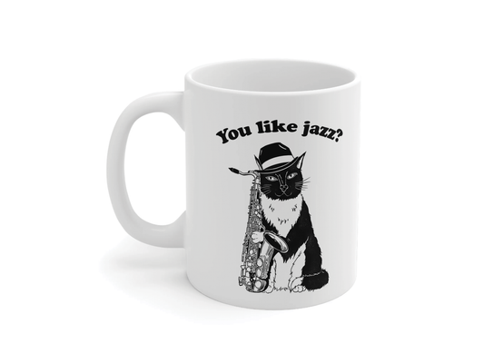 DoReMiFaJo "Once is a mistake, Twice is jazz" Mug