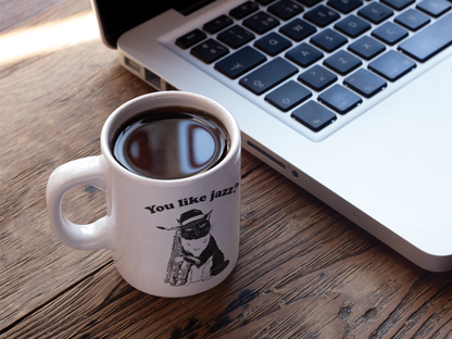 DoReMiFaJo "Once is a mistake, Twice is jazz" Mug