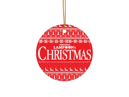 National Lampoon Christmas Logo Ornament
