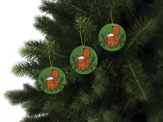 National Lampoon Christmas Squirrel Ornament