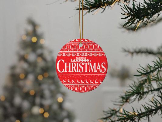 National Lampoon Christmas Logo Ornament