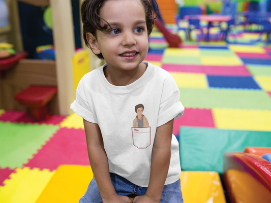 DelightfulDolls "Mike" Kids Pocket Tee