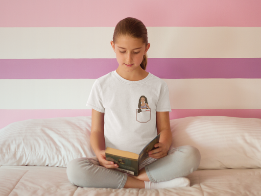 DelightfulDolls "Nicole" Kids Pocket Tee