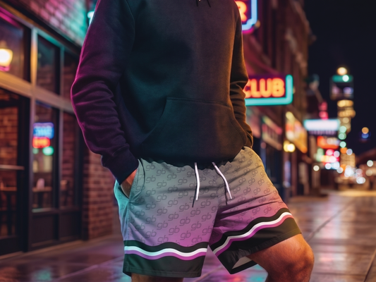 GameBred - Miami Nights Swim Trunks
