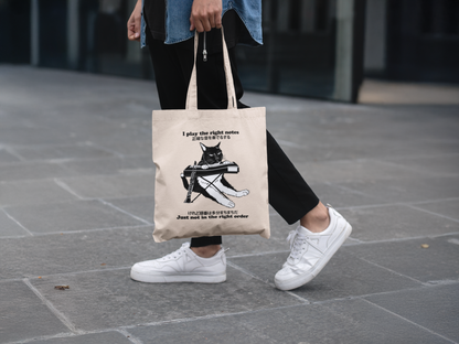 DoReMiFaJo - "Right notes, Wrong order" tote